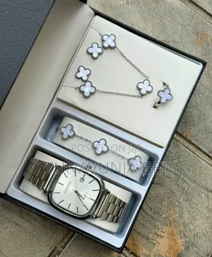 Casio Ladies Full Set Watch, Ring,Blacelets,Necklace