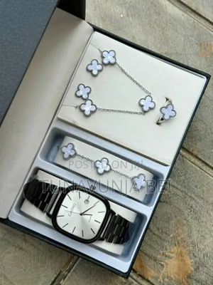 Casio Ladies Full Set Watch, Ring,Blacelets,Necklace