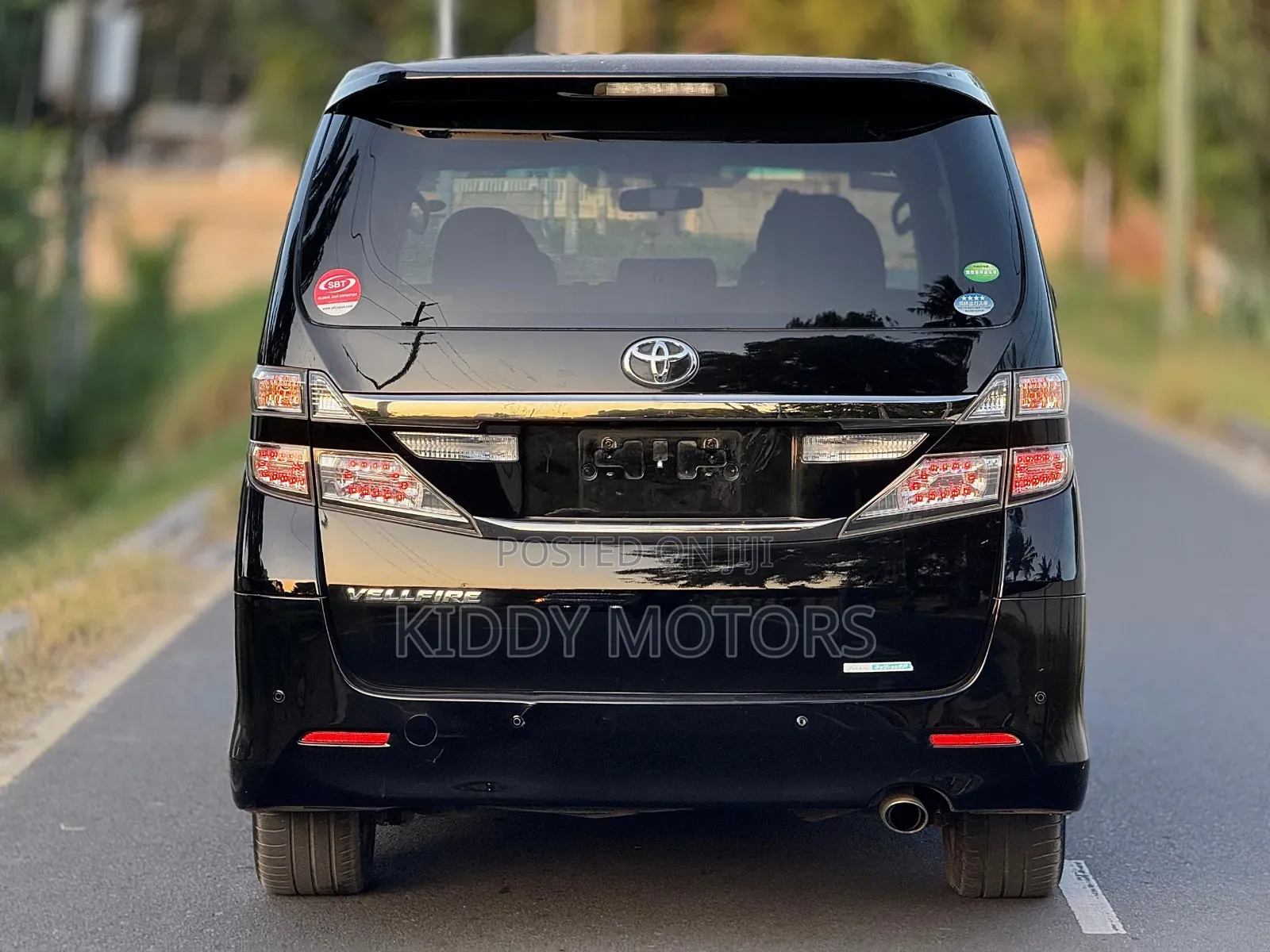 Toyota Vellfire 2012 Black