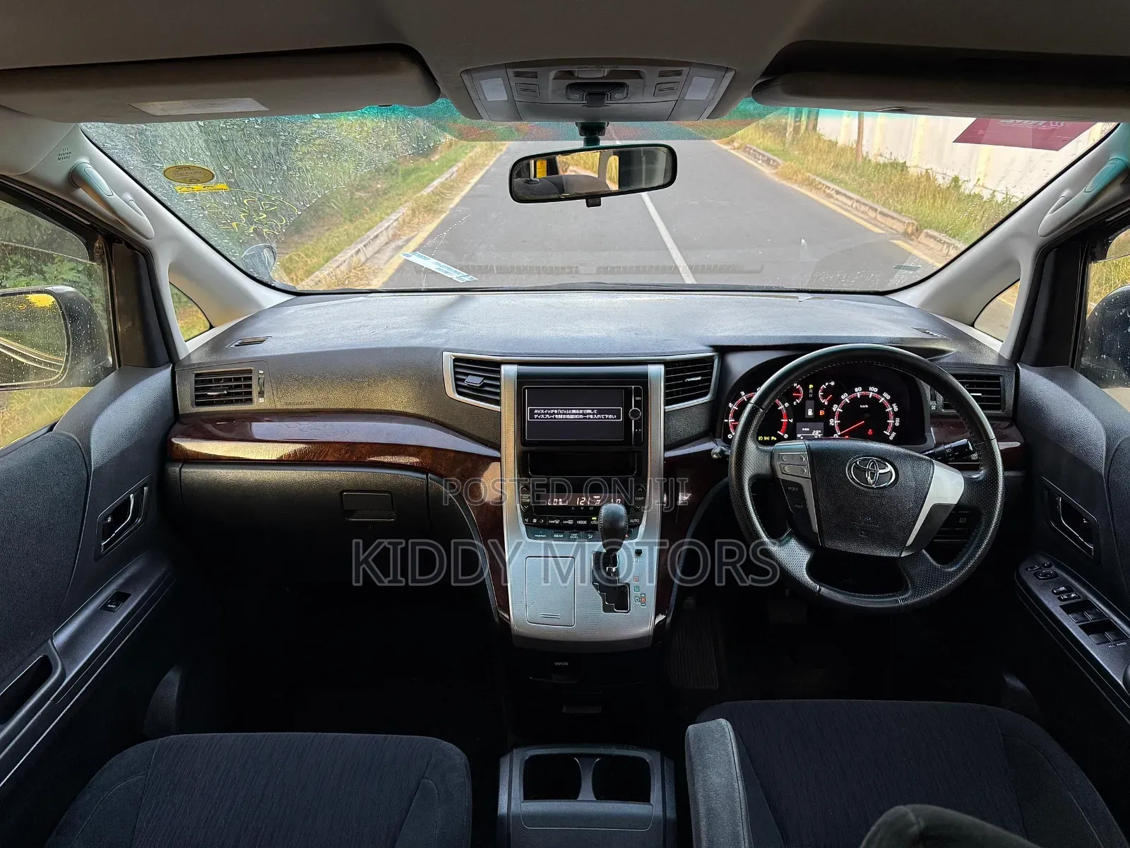Toyota Vellfire 2012 Black
