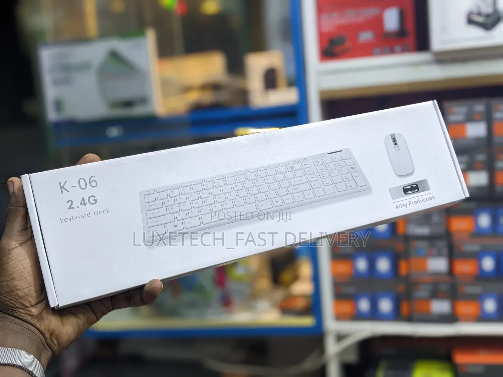 K-06 Wireless Keyboard and Mouse – For Pc, Laptop, Smart Tv