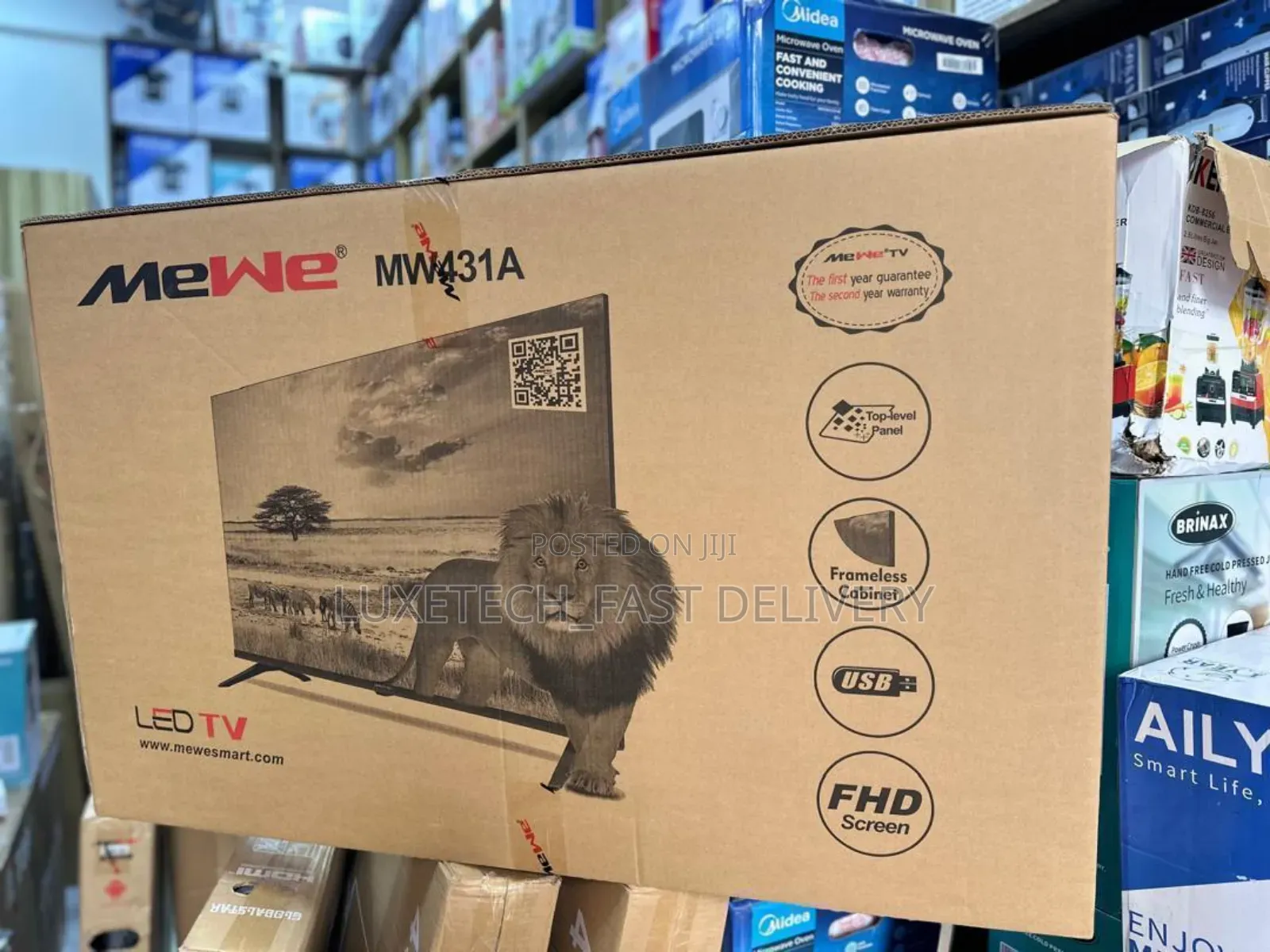 Mewe 43" Led Tv Full Hd