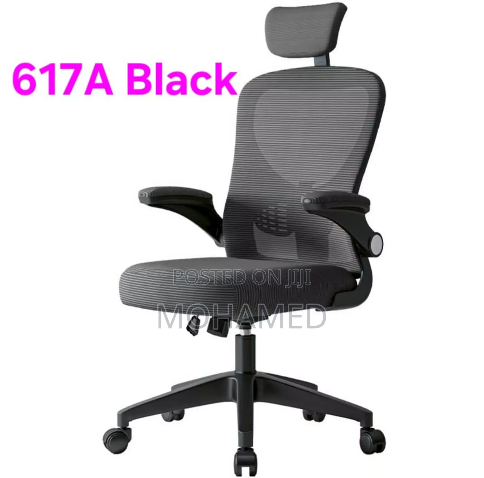 617a Black Chair