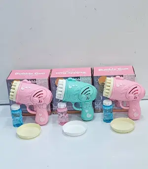 Bubble Gun Machine for Kids