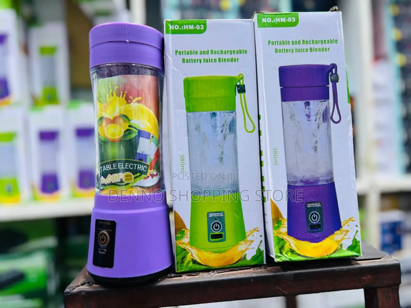 Rechargeable Blender 0.5l(Nusu Lita)
