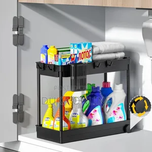 -Tier Sliding Rack Drawe