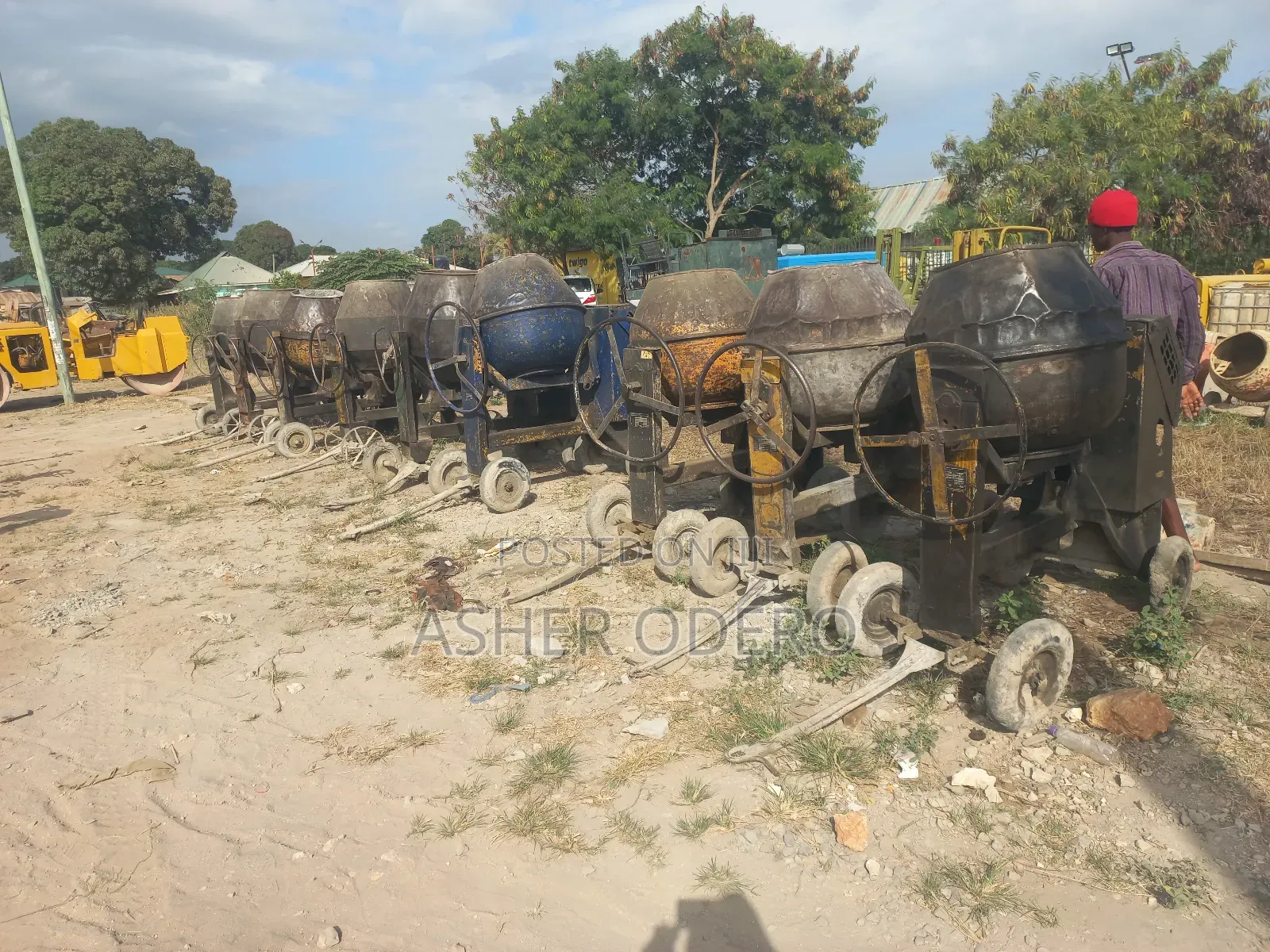 Lister Petter Concrete Mixers