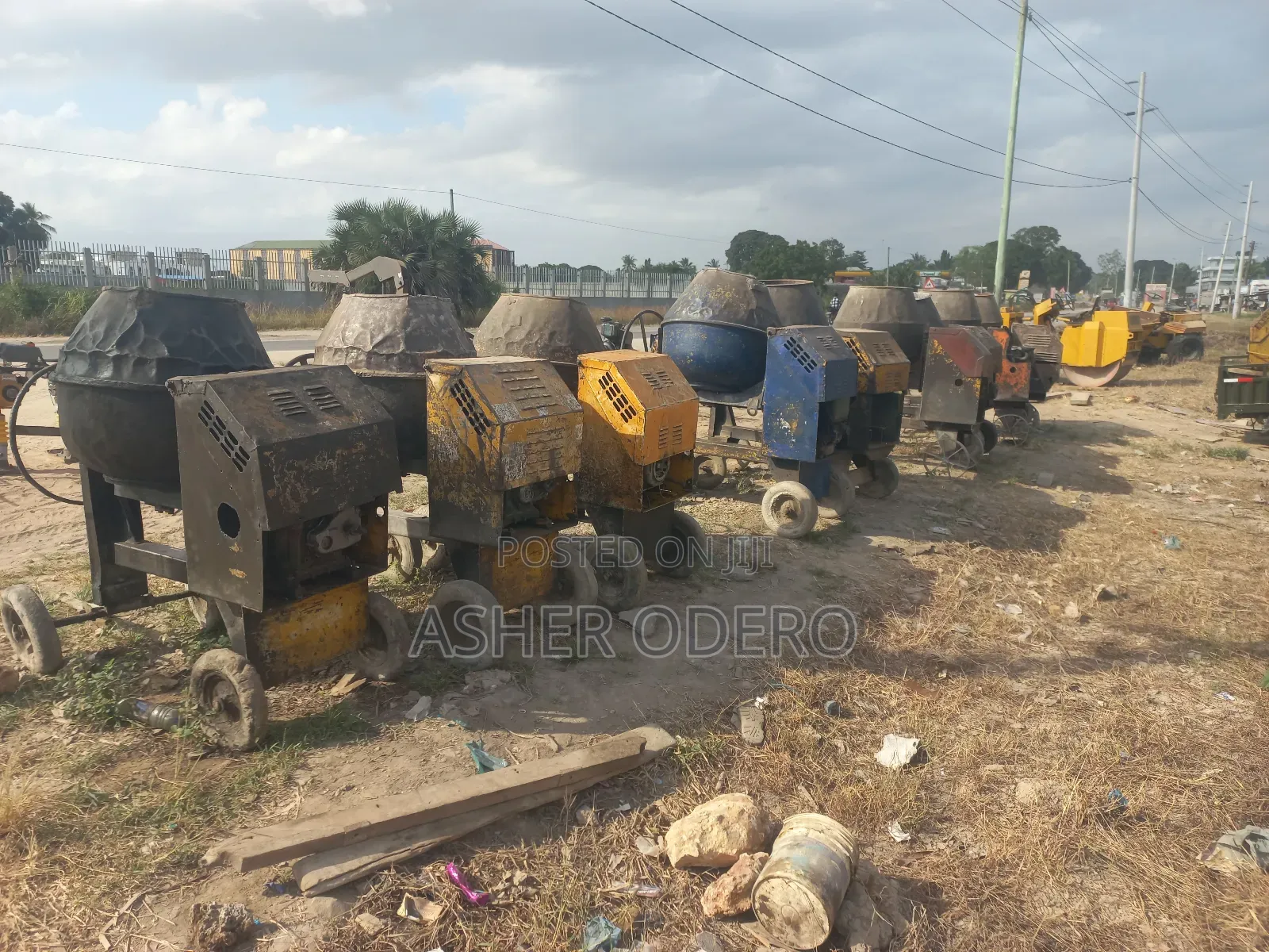 Lister Petter Concrete Mixers