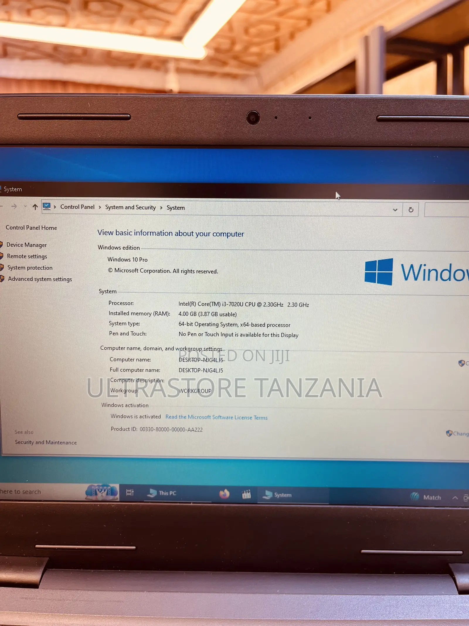 Laptop Dell Latitude 3310 4GB Intel Core I3 SSD 128GB