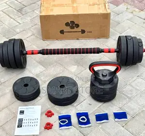 Photo - 30kg Adjustable Dumbbell Set – 11-in-1