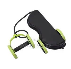 Ab Wheels Roller With Resistance Bands – Full Abdominal