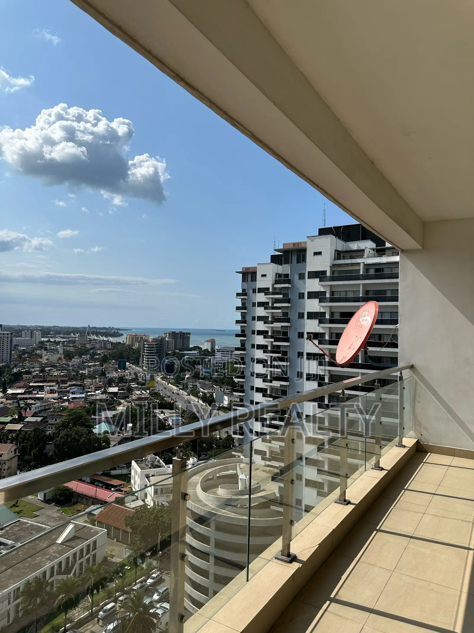 Furnished 4bdrm Apartment in Upanga City Centre for rent