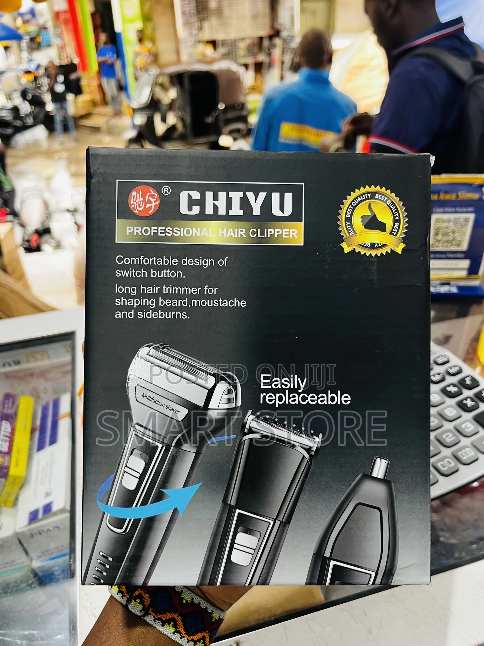 Chiyu Professional Rechargeable Hair Clipper Trimmer