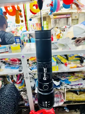 Rechargeable Led Flashlight With Built-in Power Bank Zoom