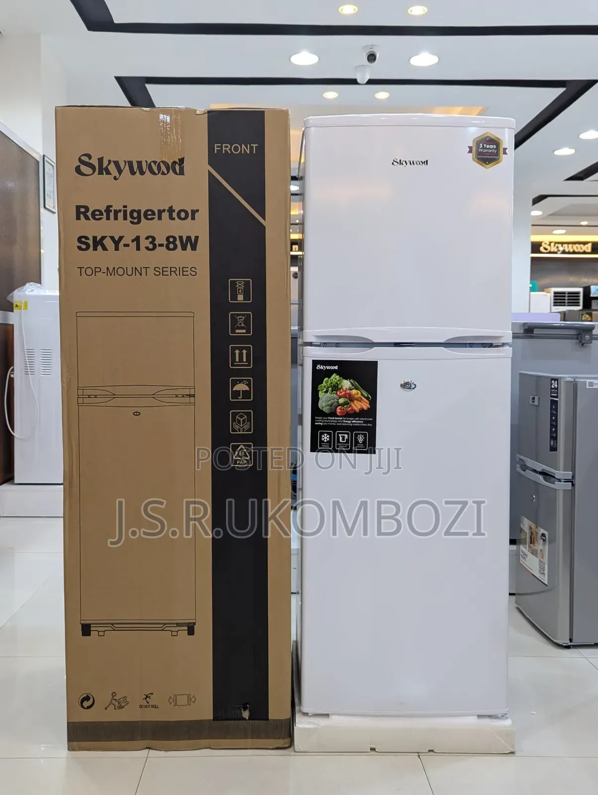 Skywood Fridge Capacity 158l