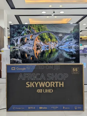 Skyworth Smart Uhd Google Tv55" Inches