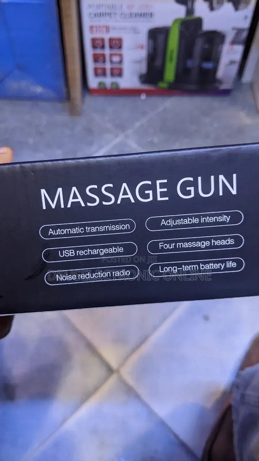 Portable Massage Gun 4 In 1