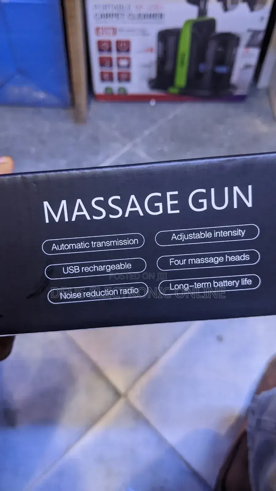 Portable Massage Gun 4 In 1