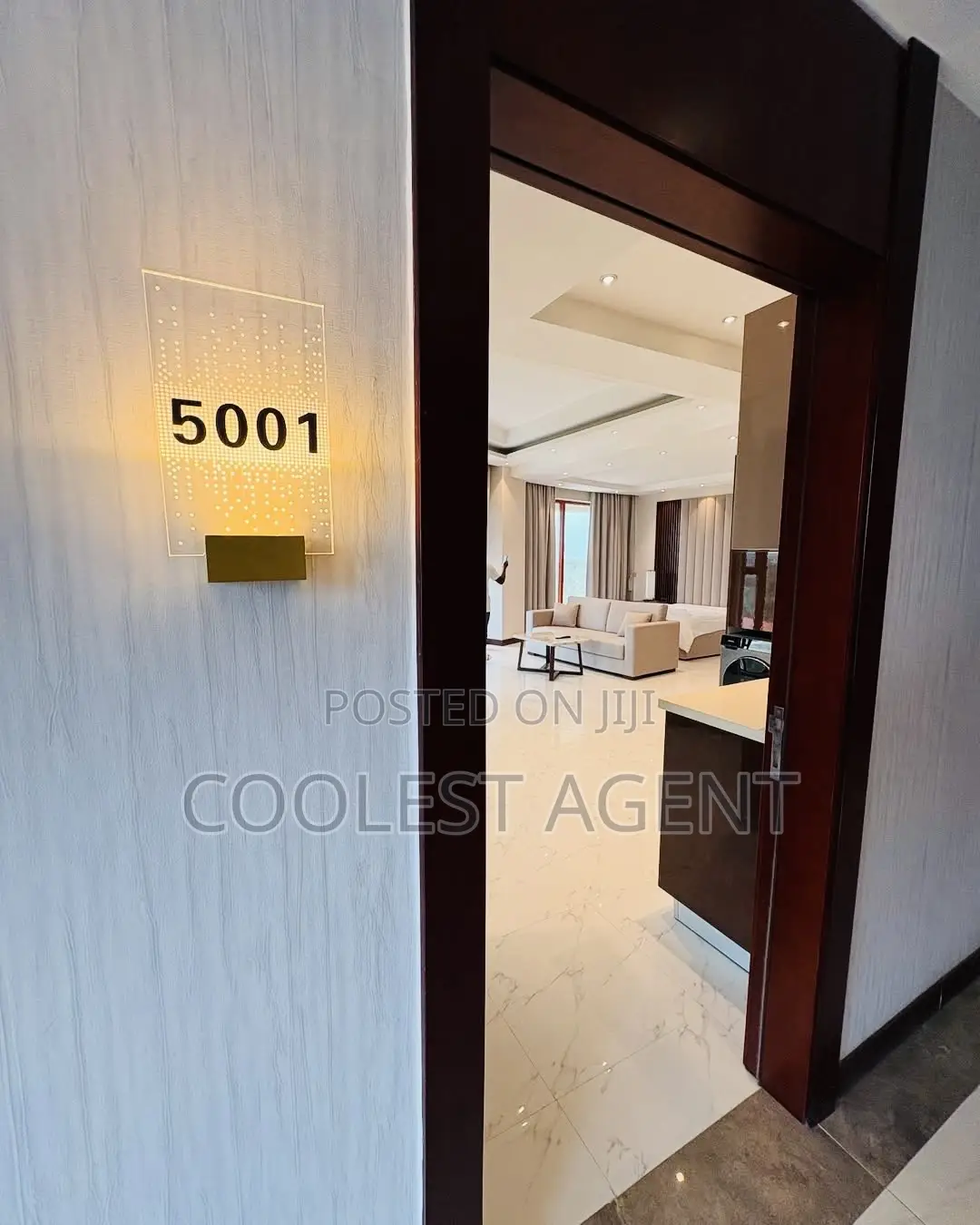 Furnished Studio Apartment in Coolest Estate, Masaki for rent