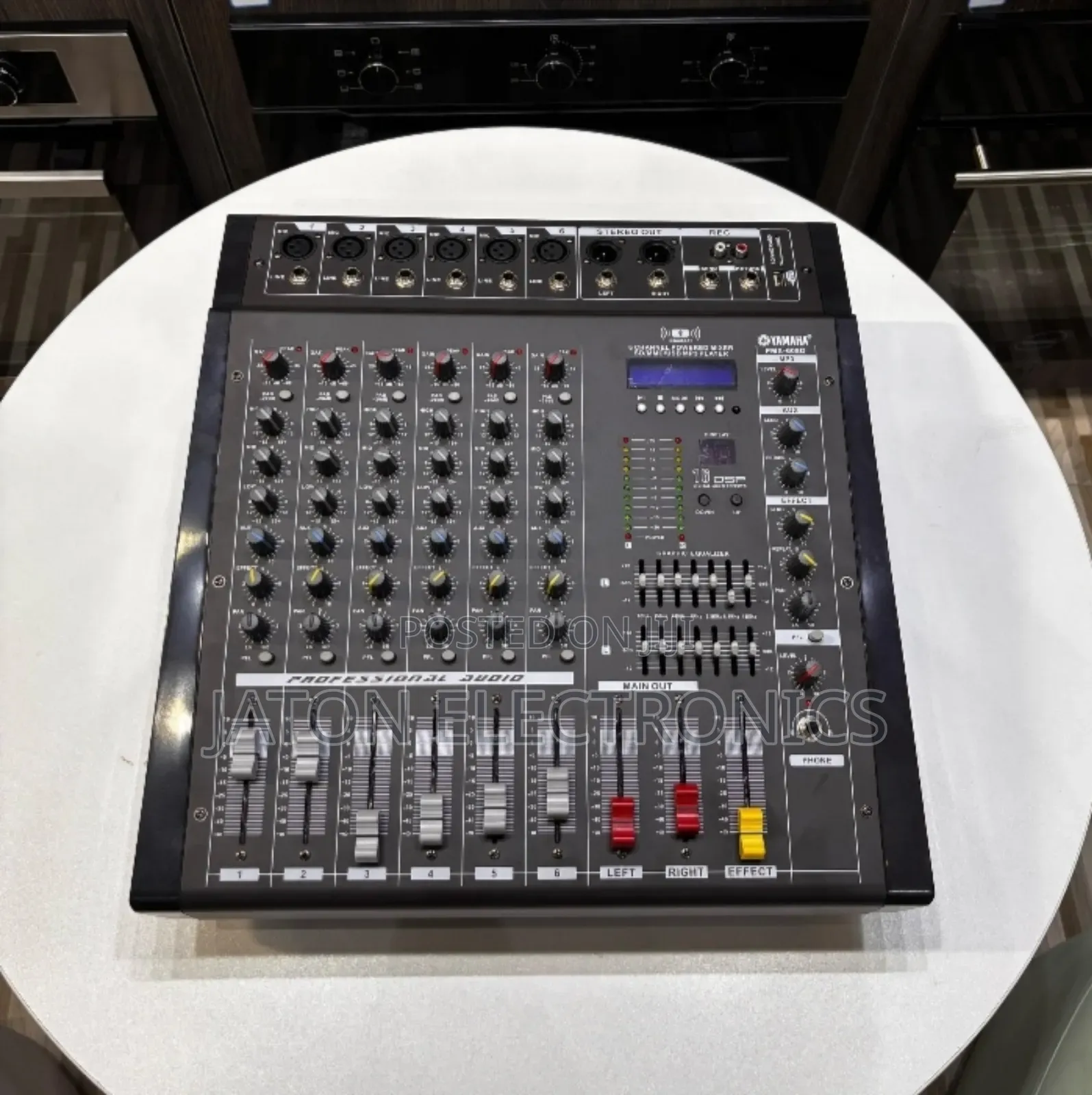 Yamaha Power Mixer, PMX-608du Njia 6