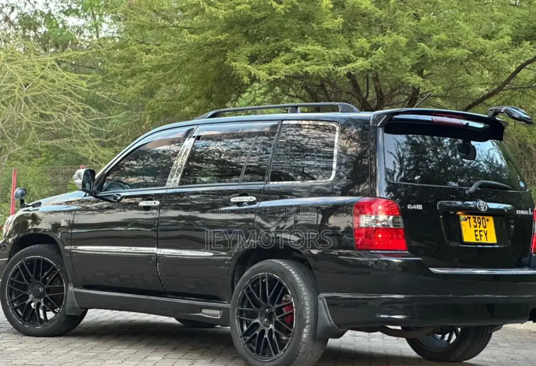 Toyota Kluger 2007 Black
