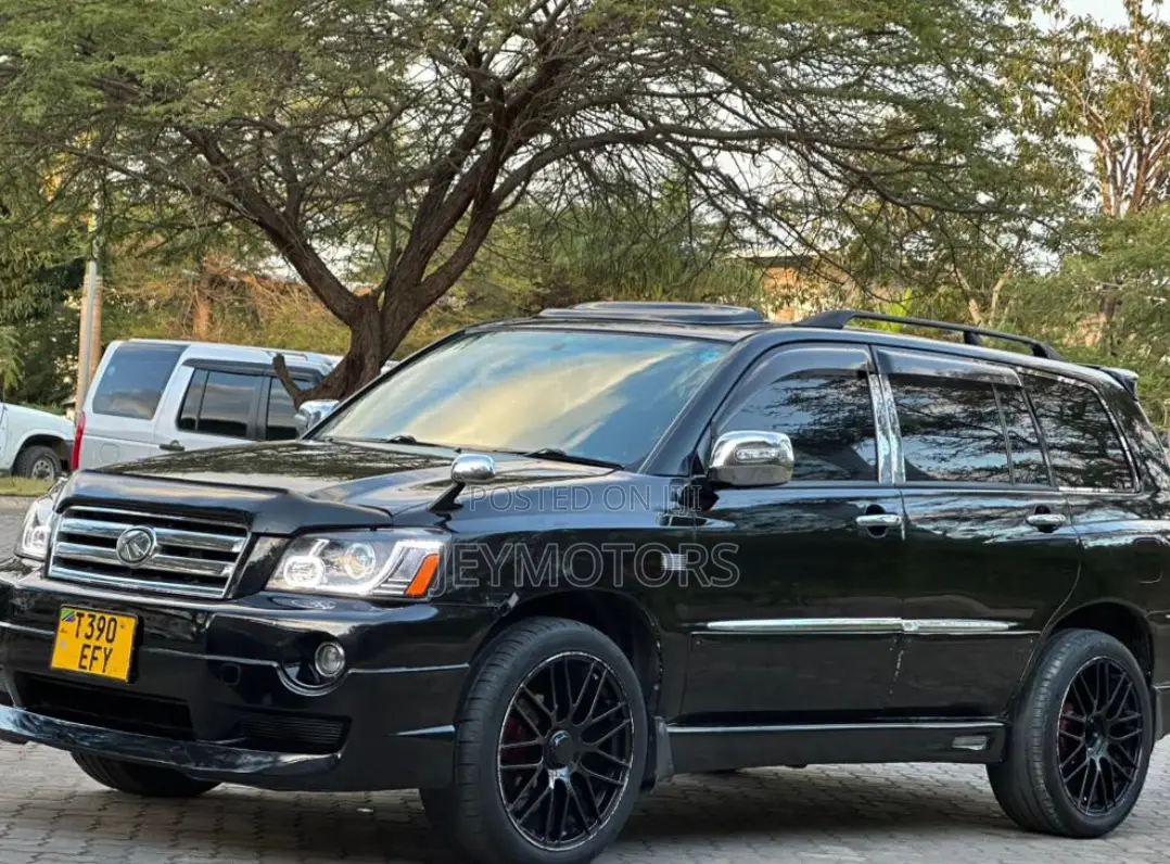 Toyota Kluger 2007 Black