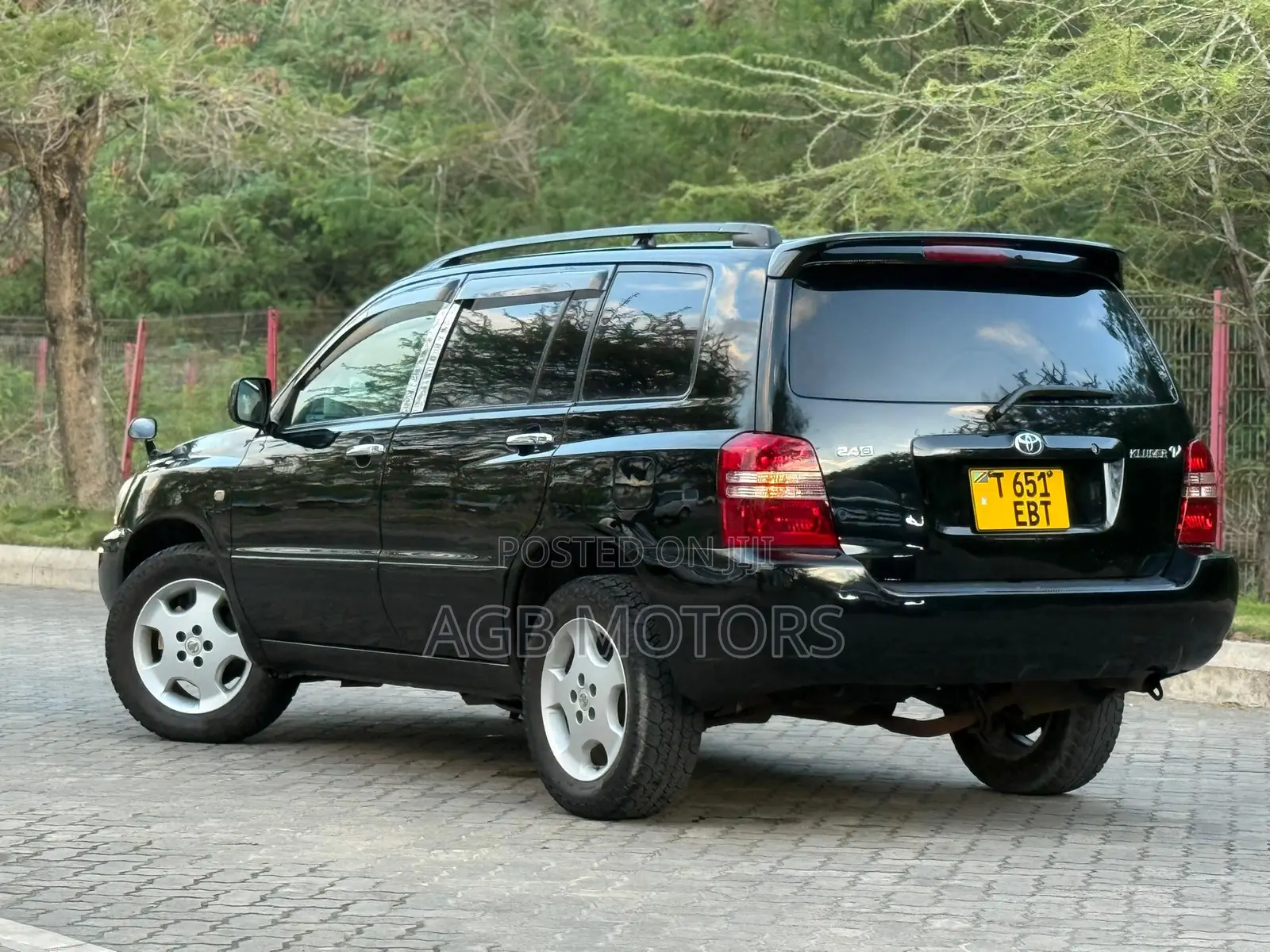 Toyota Kluger 2003 Black