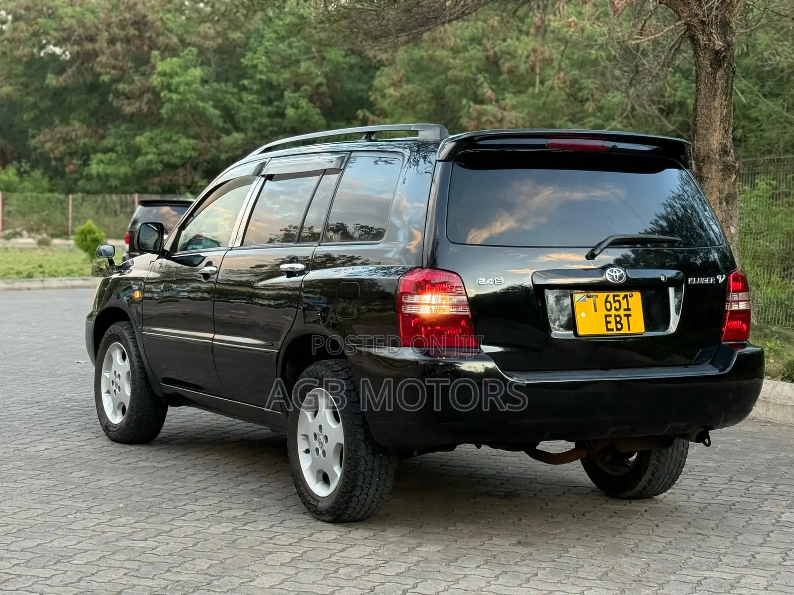 Toyota Kluger 2003 Black