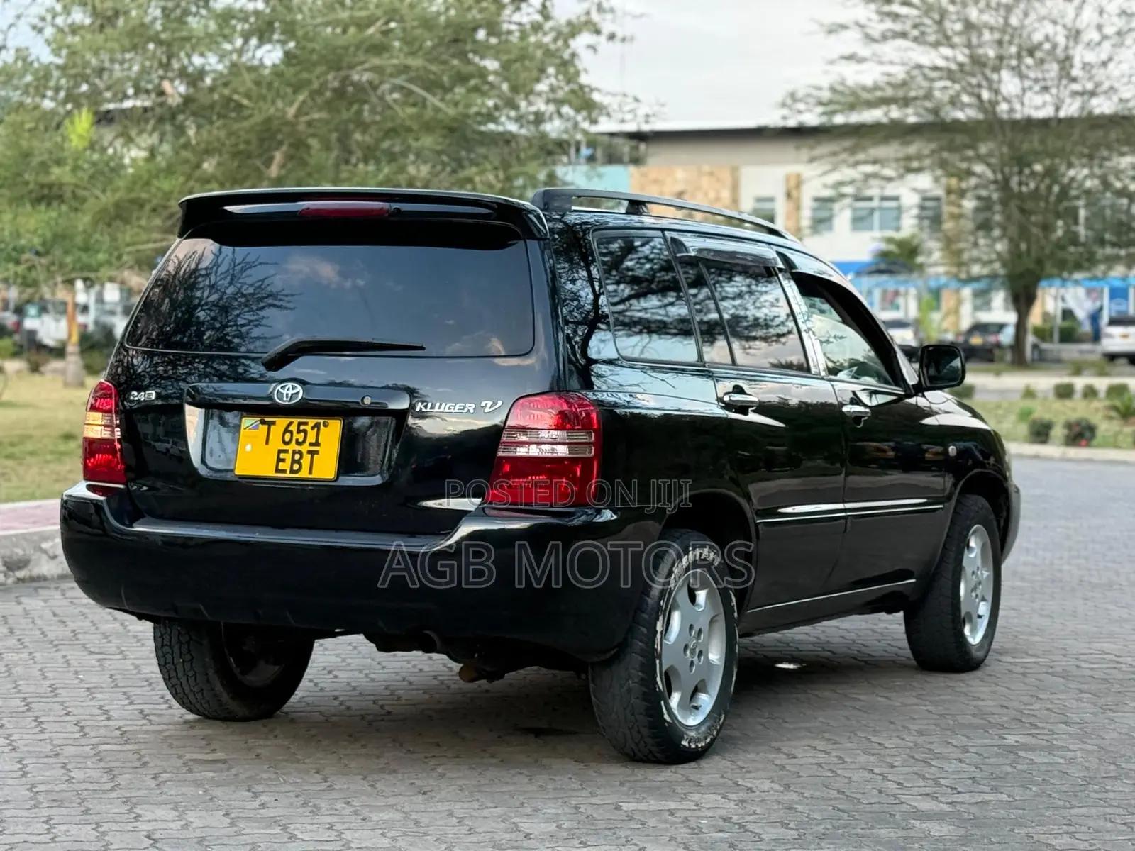 Toyota Kluger 2003 Black