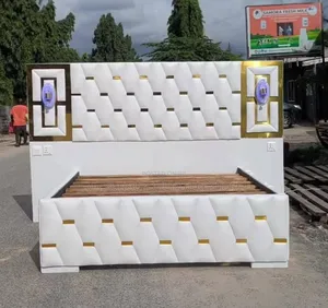 Kitanda Bed Sofa Full Gold and Light 5*6