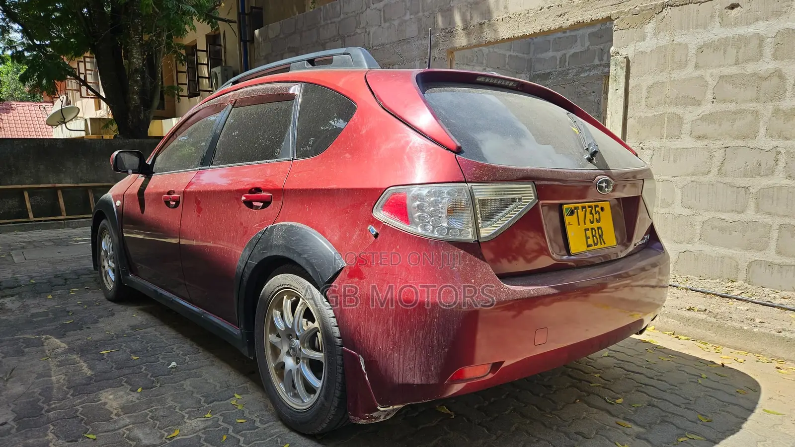 Subaru Impreza 2008 Burgundy