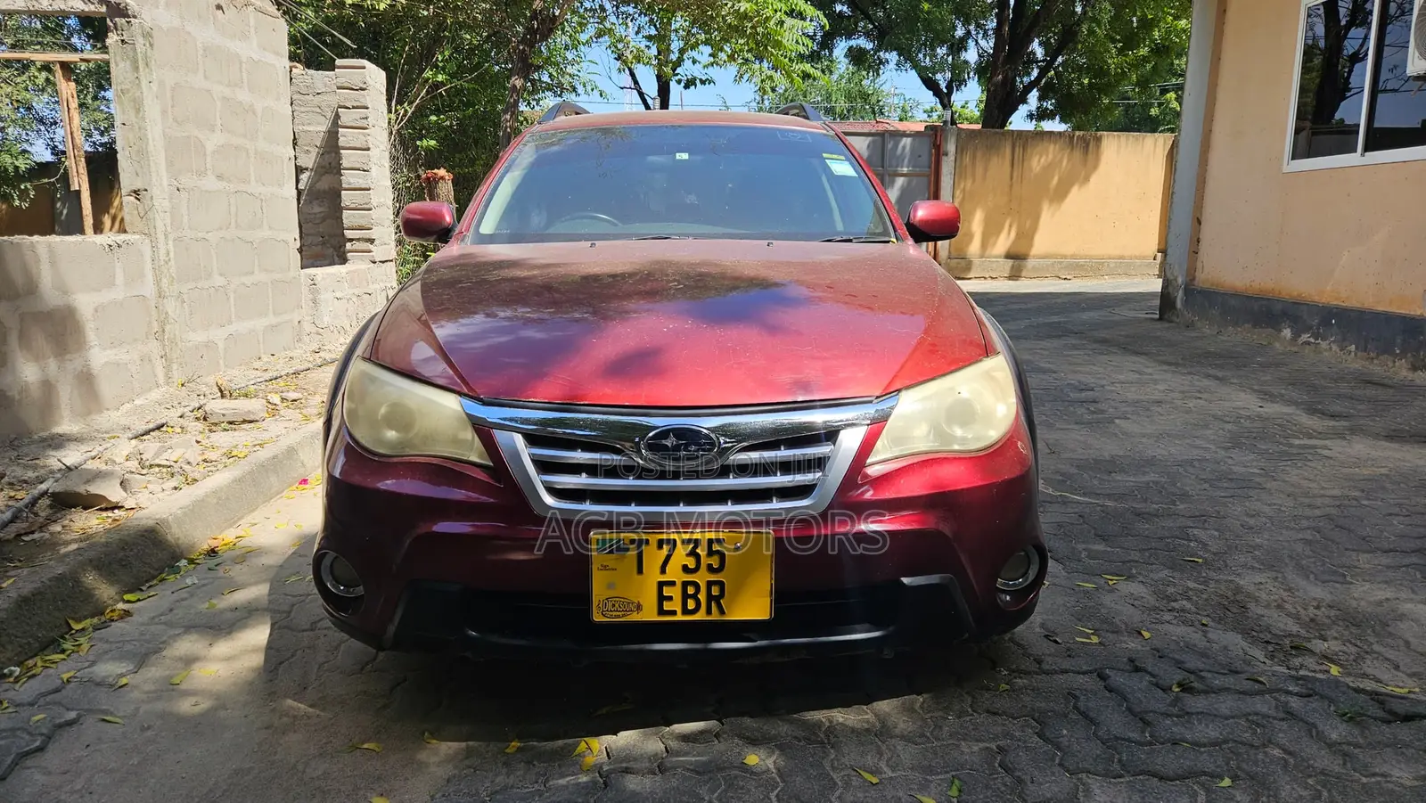 Subaru Impreza 2008 Burgundy