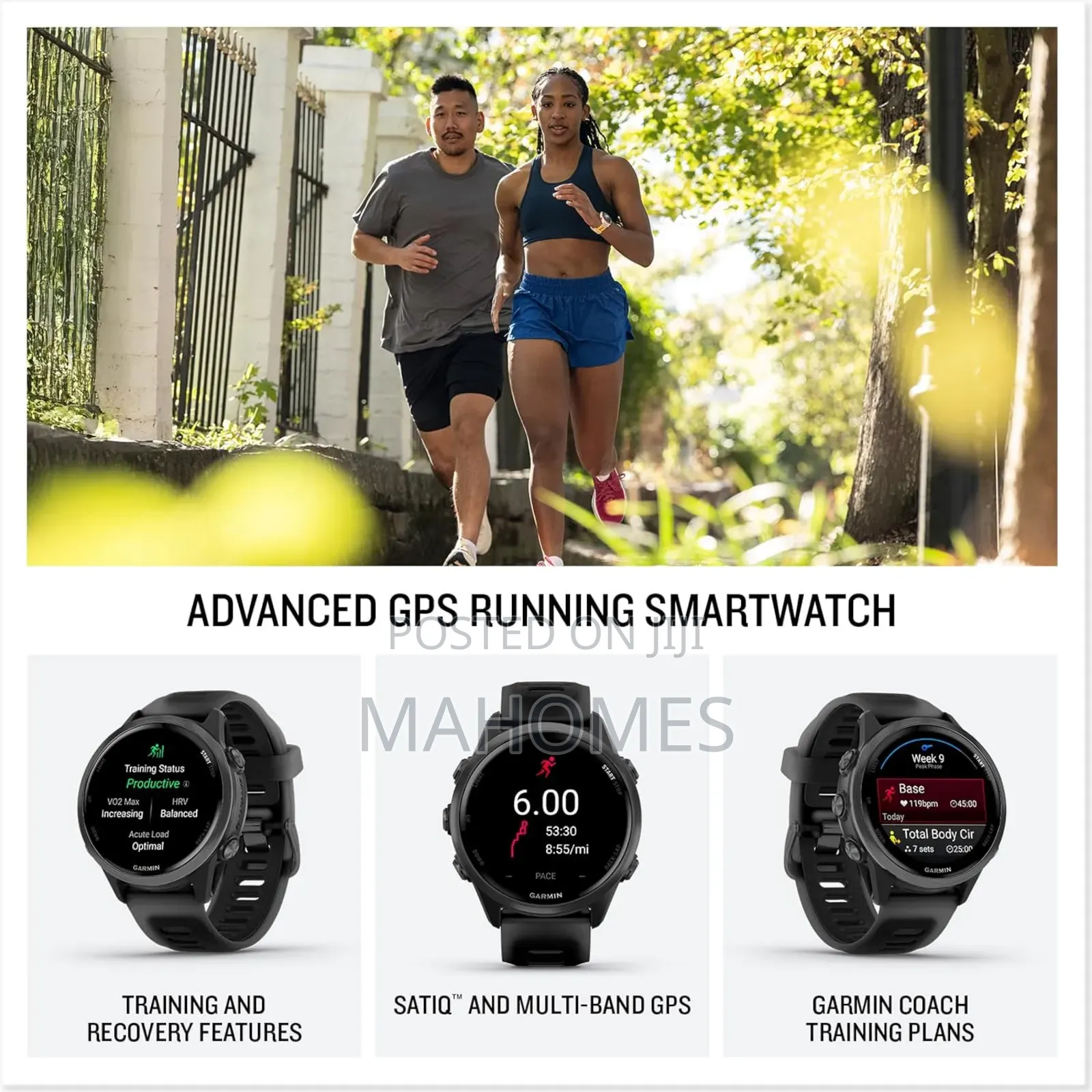 Garmin Forerunner 570 42mm Advanced GPS Running Smartwatch