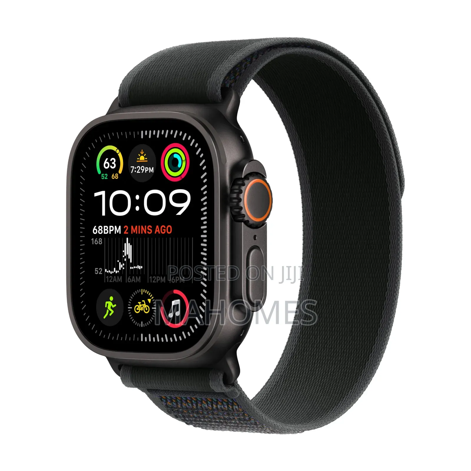 Apple Watch Ultra 2 49mm Lte Black Yi Dark Green Alp Lp M