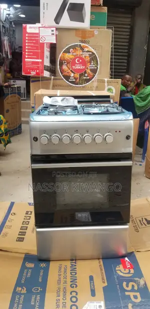 SPJ Freestanding Cooker Plate 3 Gesi 1 Umeme