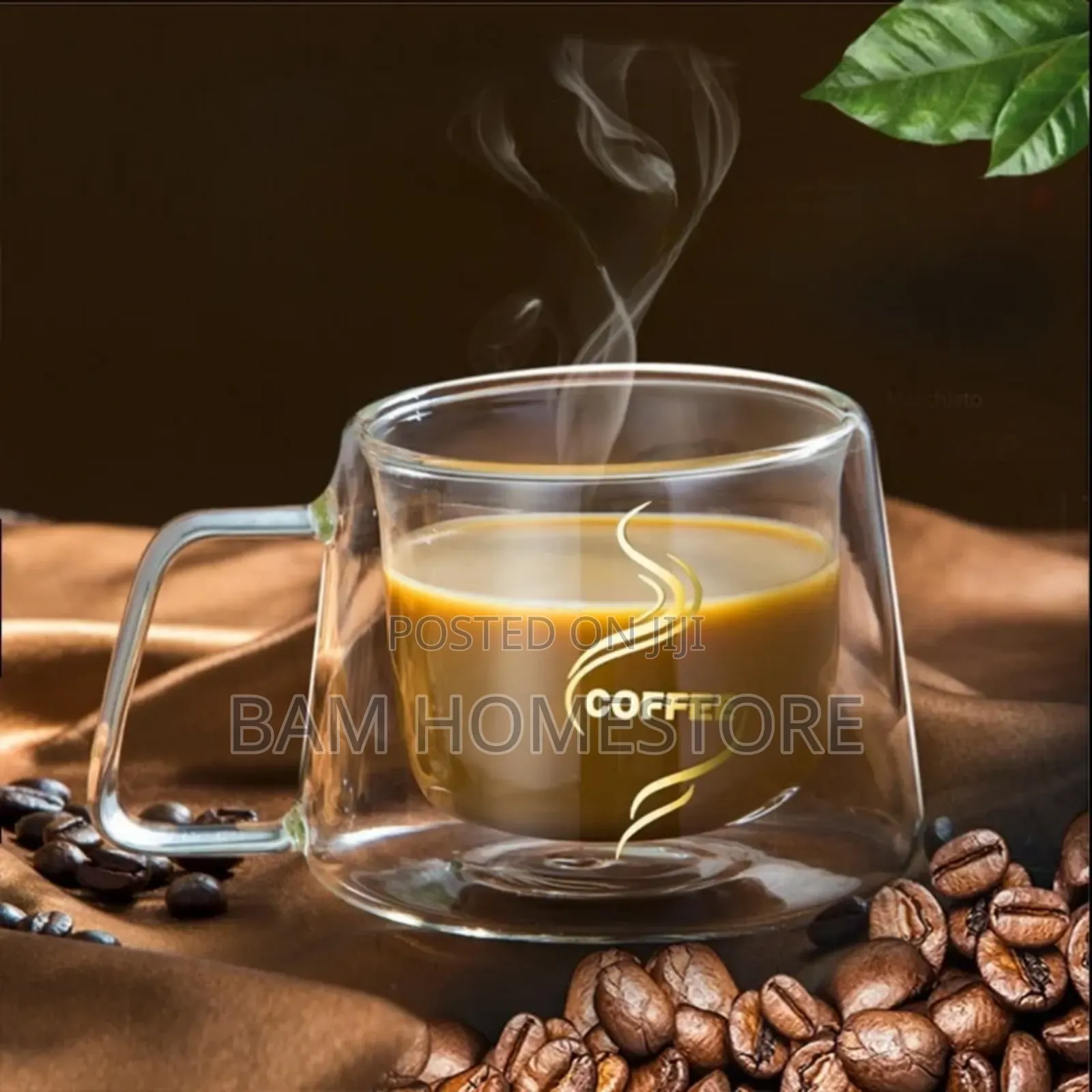 Double Wall Glass Mug