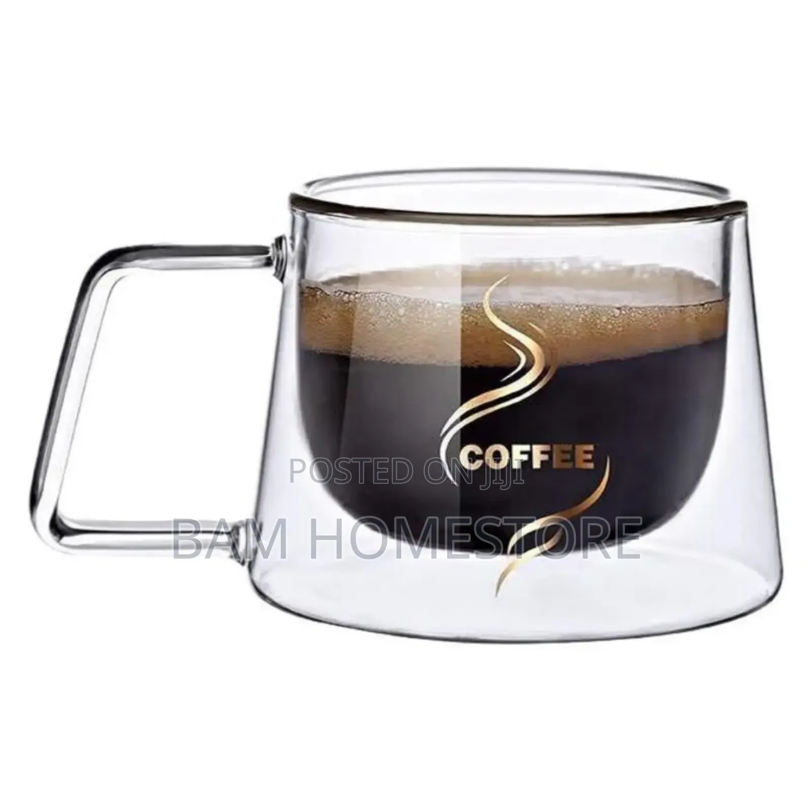 Double Wall Glass Mug