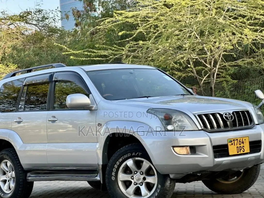 Toyota Land Cruiser Prado 2007 Silver
