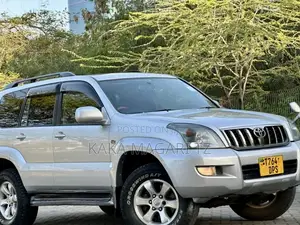 Toyota Land Cruiser Prado 2007 Silver