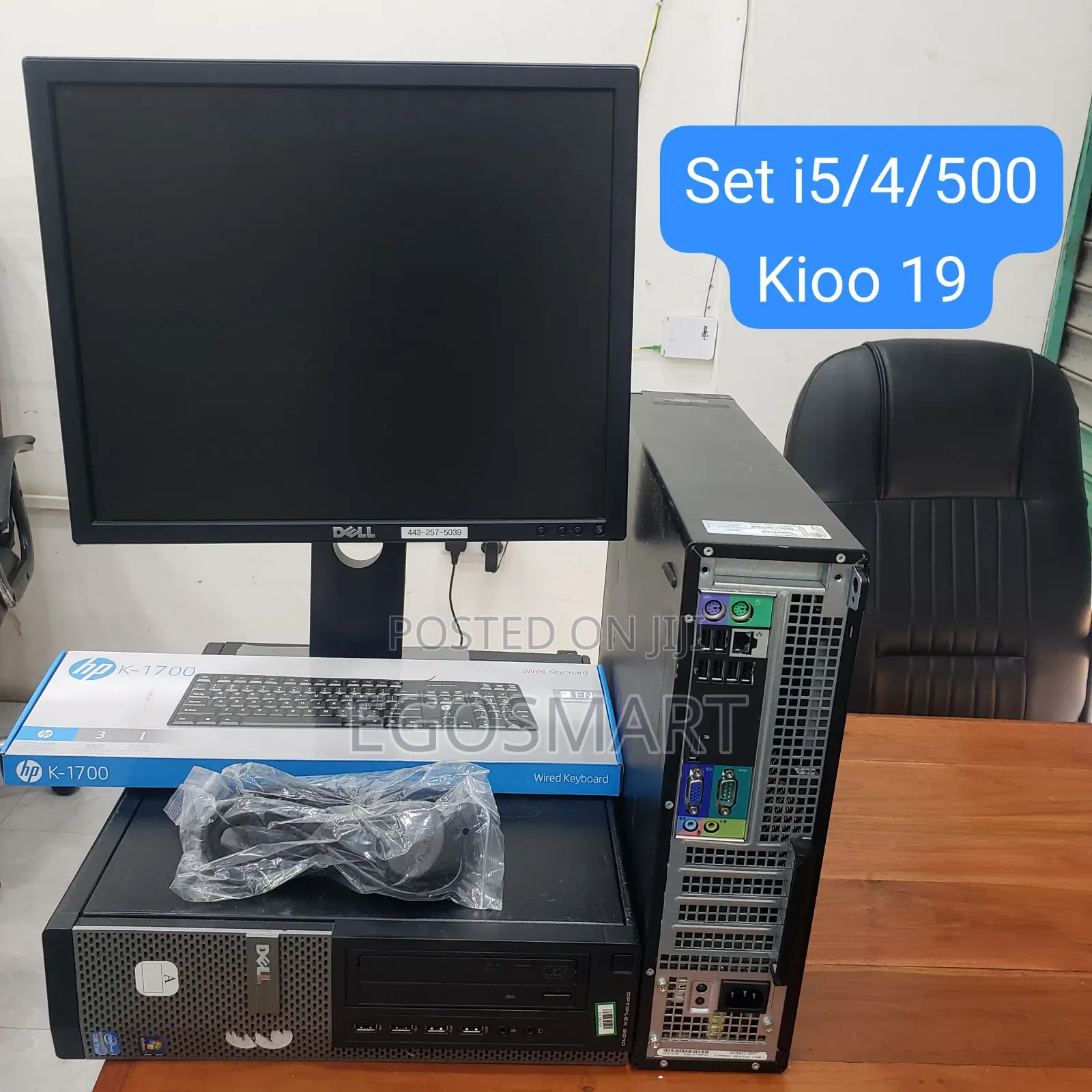 Desktop Computer Dell OptiPlex 780 4GB Intel Core I7 HDD 500GB