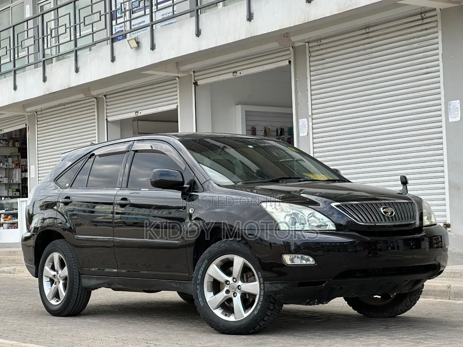 Toyota Harrier 2008 Black