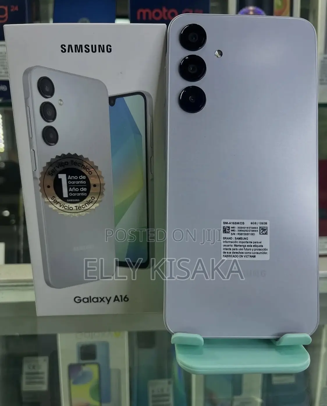 New Samsung Galaxy A16 128 GB Blue