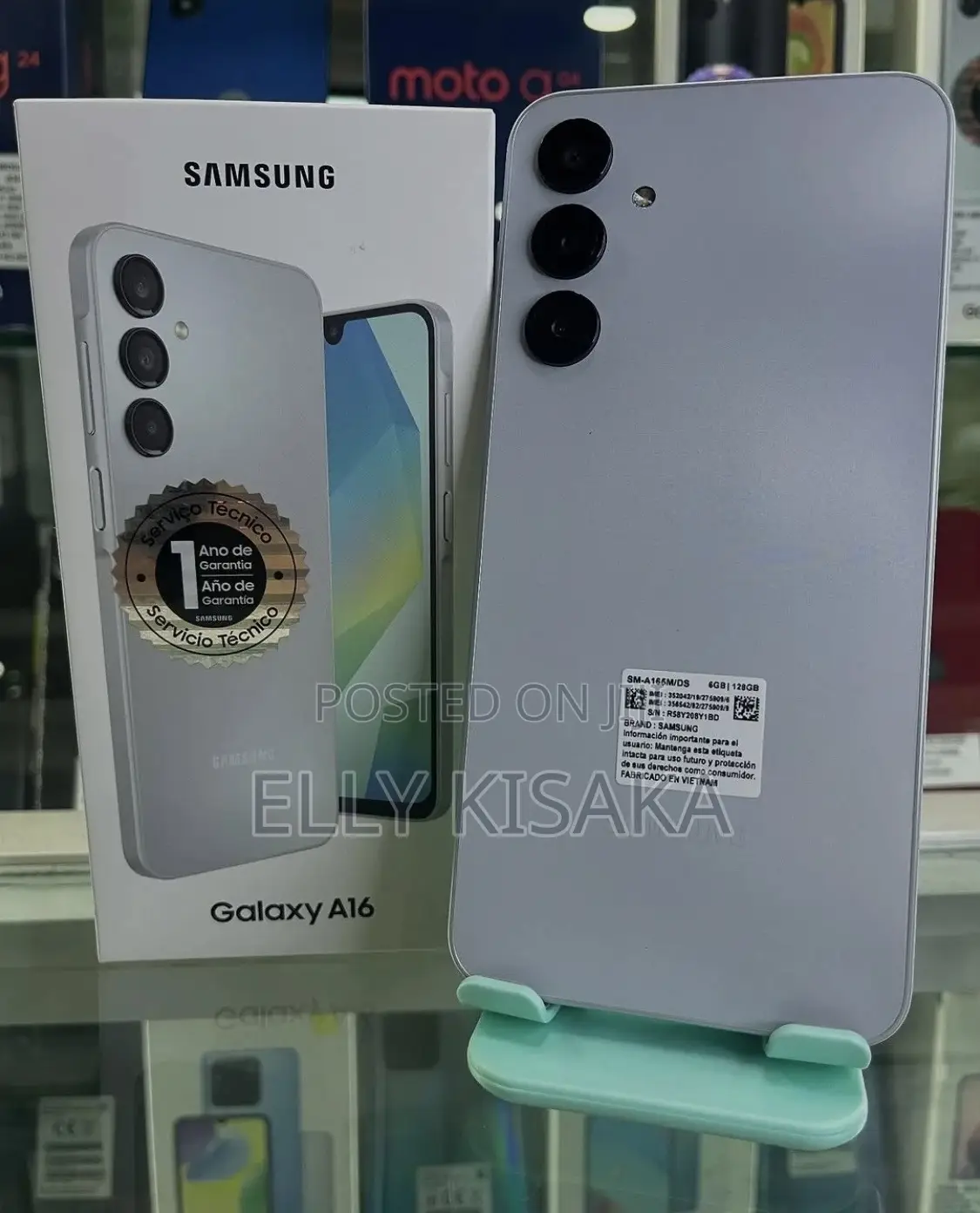 New Samsung Galaxy A16 128 GB Blue