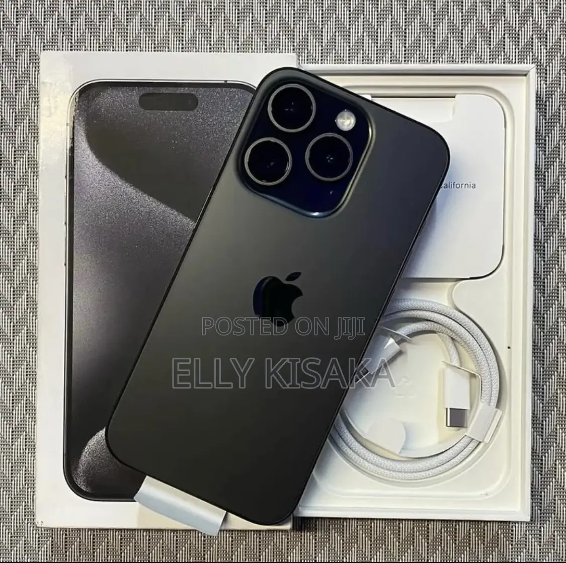 New Apple iPhone 15 Pro 256 GB Black