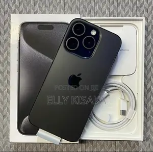 New Apple iPhone 15 Pro 256 GB Black