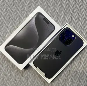 New Apple iPhone 15 Pro 256 GB Black