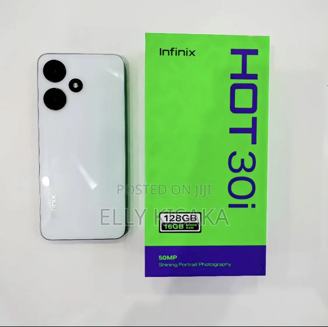 New Infinix Hot 30i 128 GB White