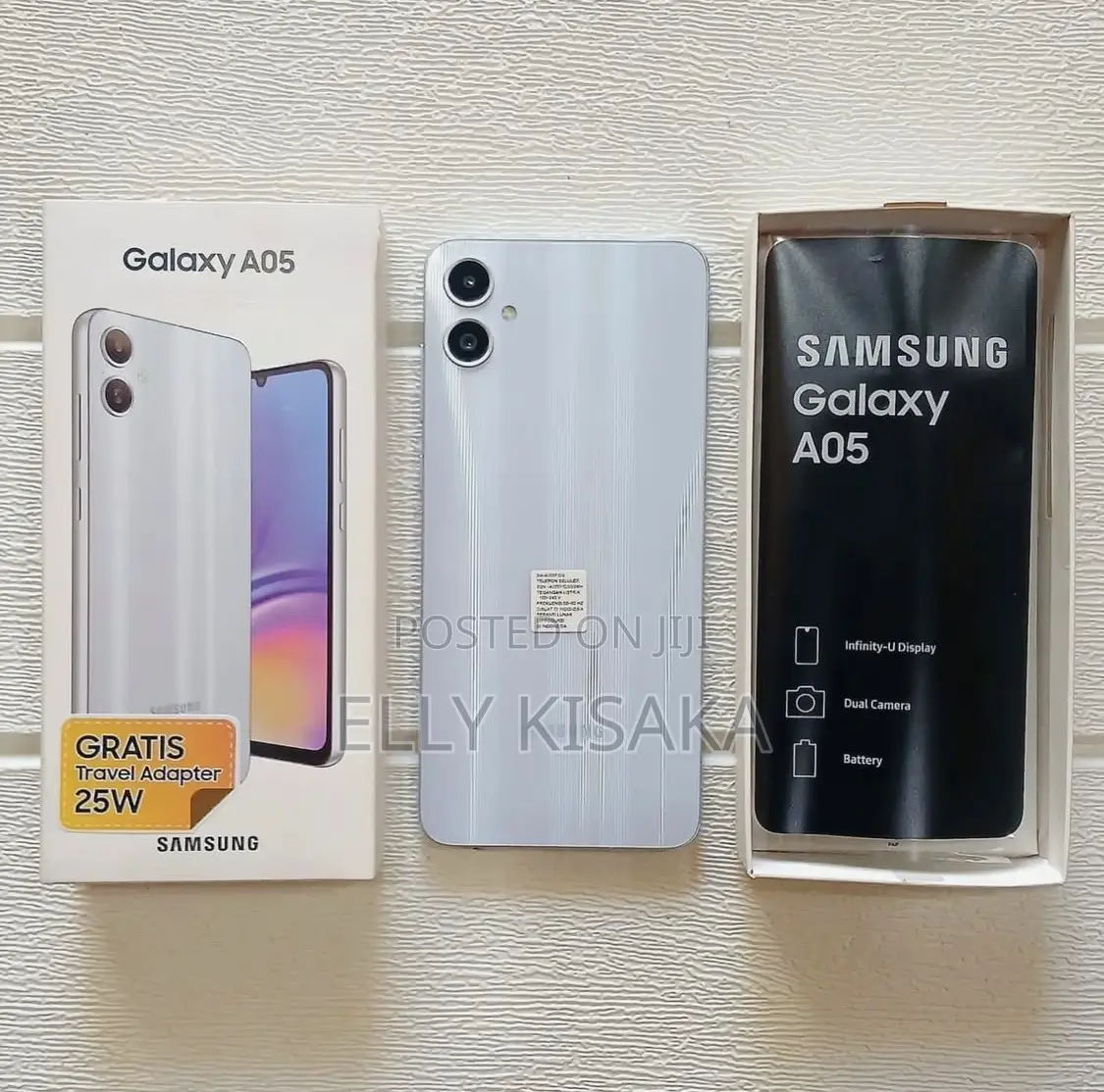New Samsung Galaxy A05 64 GB White