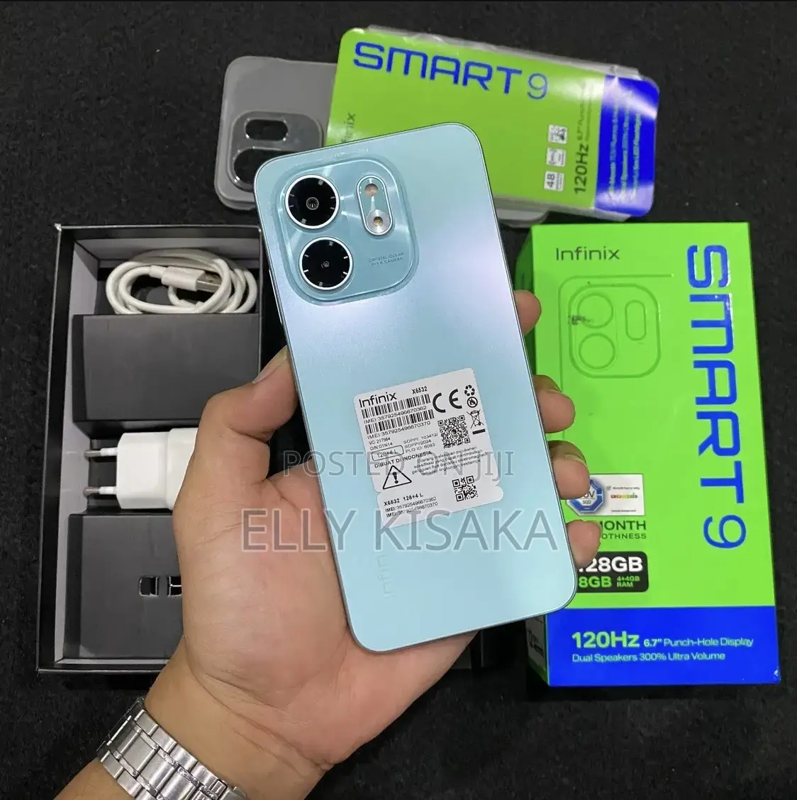 New Infinix Smart 9 128 GB Blue