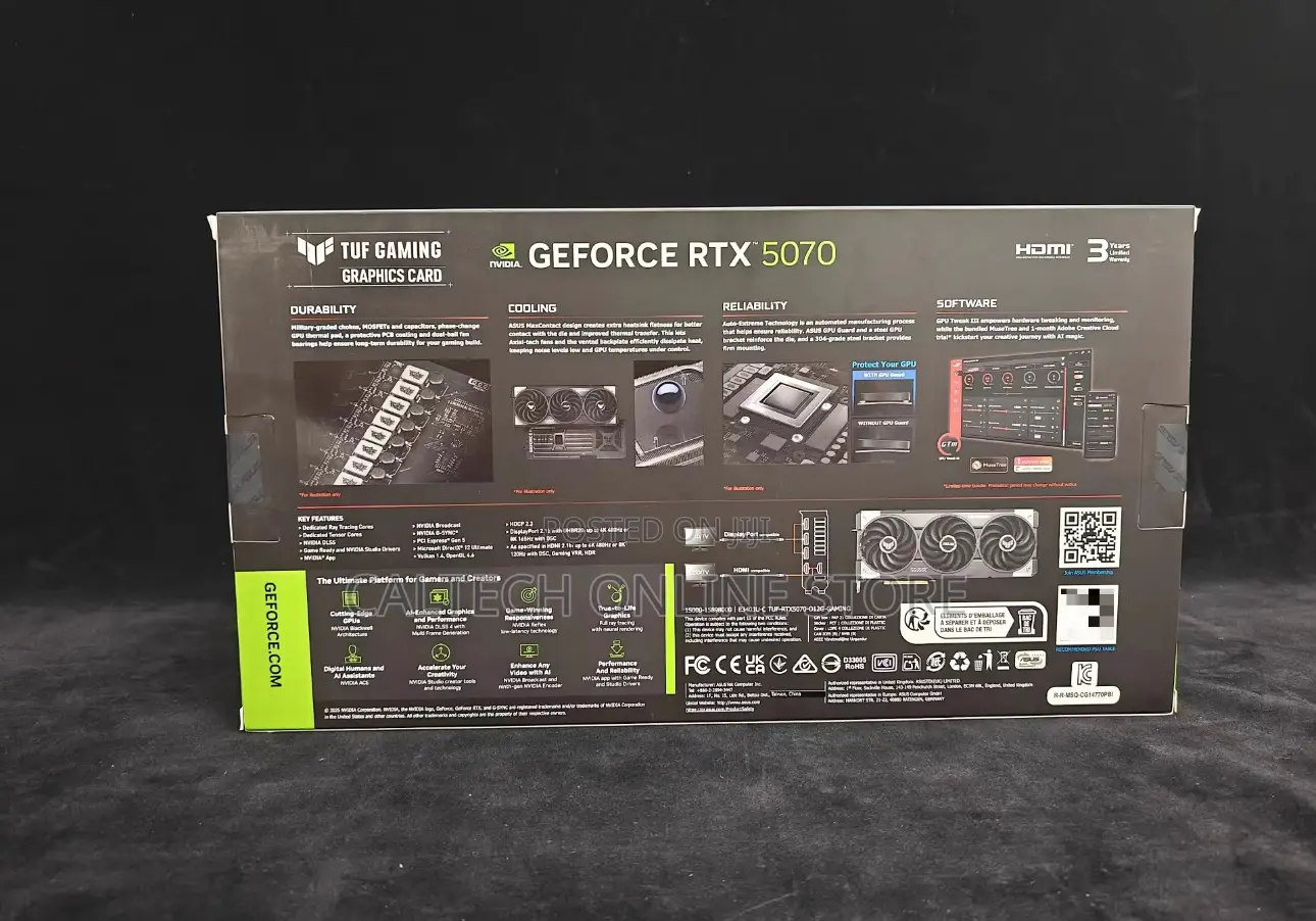 Asus RTX 5070 12gb